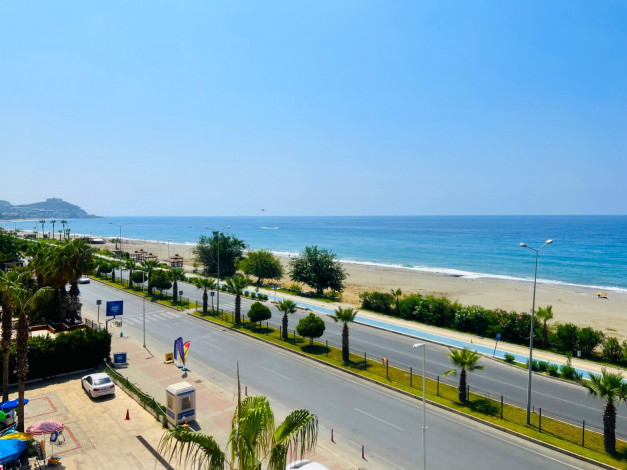 Апартаменты планировки 3+1 c видом на море и крепость, Махмутлар - Ракурс 13