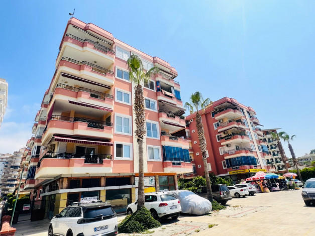 Апартаменты планировки 3+1 c видом на море и крепость, Махмутлар - Ракурс 17