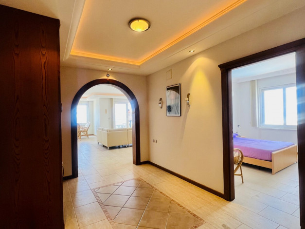 Апартаменты планировки 3+1 c видом на море и крепость, Махмутлар - Ракурс 21