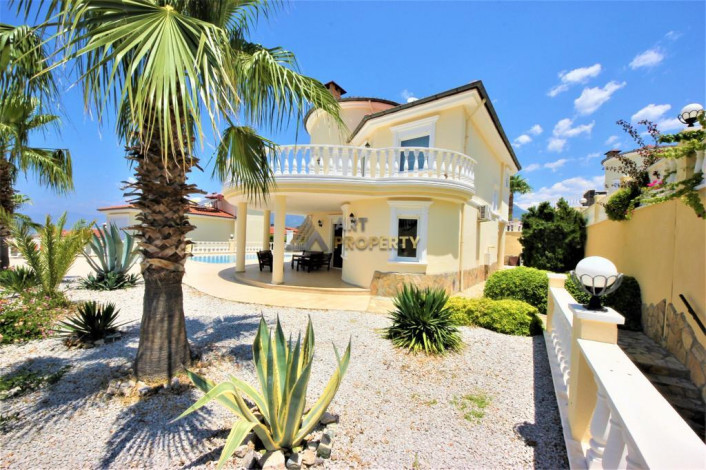 Просторная вилла с отдельным бассейном, в Каргыджаке, Алания, 250 м2. - Ракурс 29