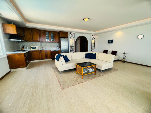 Апартаменты планировки 3+1 c видом на море и крепость, Махмутлар - Ракурс 25