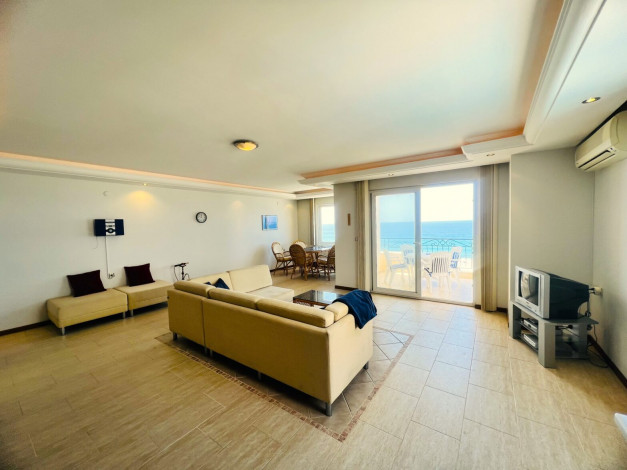 Апартаменты планировки 3+1 c видом на море и крепость, Махмутлар - Ракурс 26