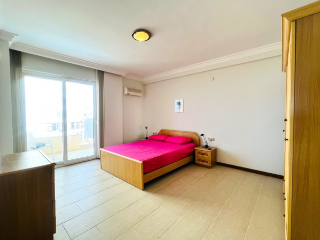 Апартаменты планировки 3+1 c видом на море и крепость, Махмутлар - Ракурс 35