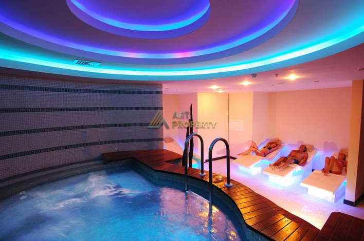 Апартаменты 3+1 с видом на море в комплексе с инфраструктурой отеля 5*, Каргыджак - Ракурс 4