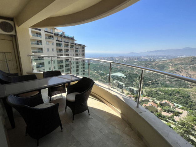 Апартаменты 3+1 с видом на море в комплексе с инфраструктурой отеля 5*, Каргыджак - Ракурс 31