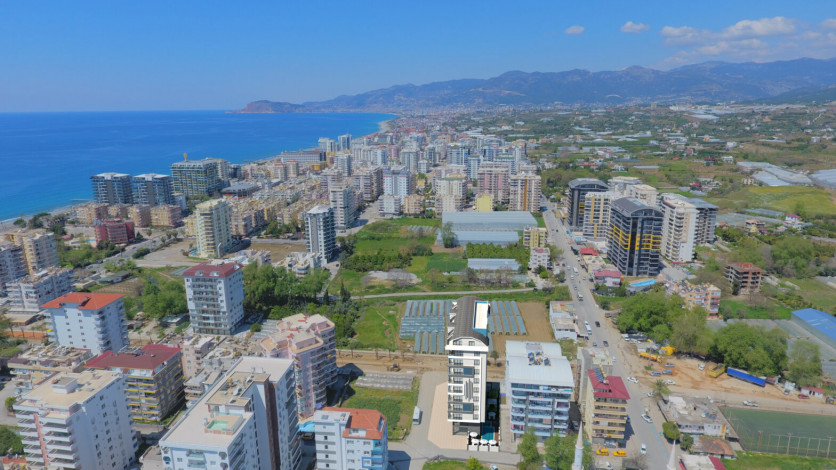 Новая квартира планировки 1+1, 60м2 в районе Махмутлар - Ракурс 17