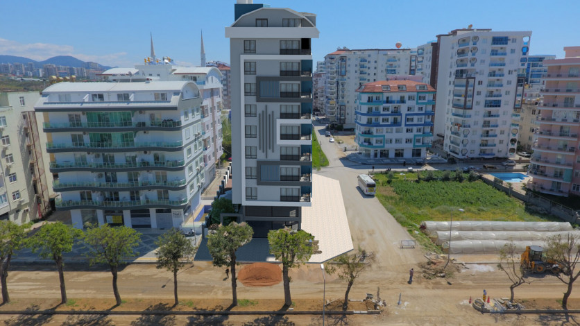 Новая квартира планировки 1+1, 60м2 в районе Махмутлар - Ракурс 20