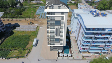 Новая квартира планировки 1+1, 60м2 в районе Махмутлар - Ракурс 22