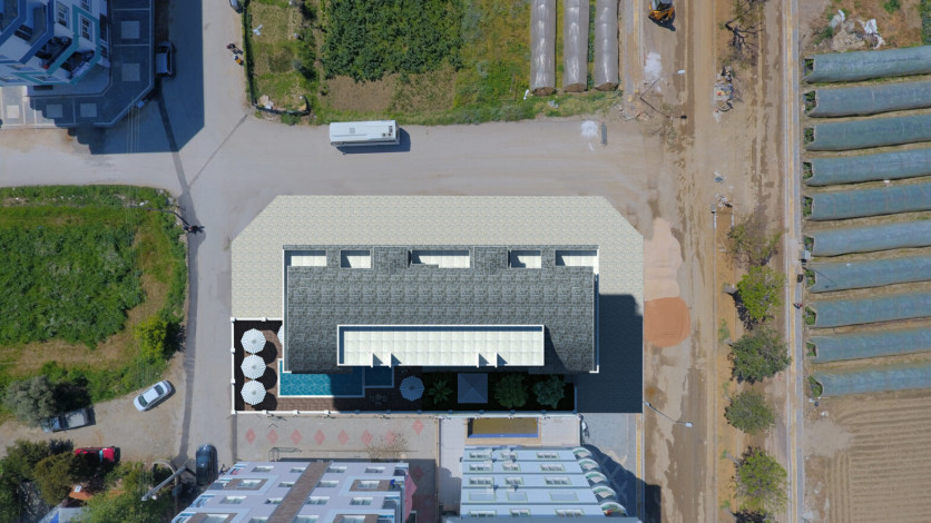 Новая квартира планировки 1+1, 60м2 в районе Махмутлар - Ракурс 22