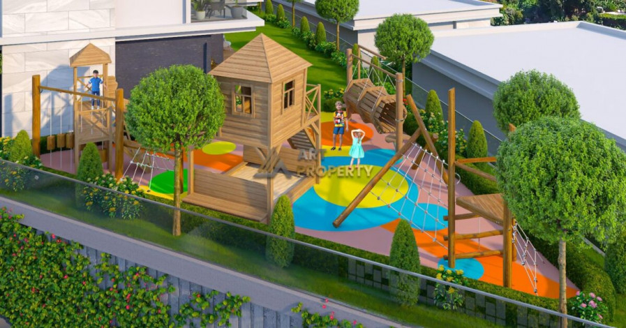 Элитный проект вилл в живописном престижном районе Каргыджак - Ракурс 4