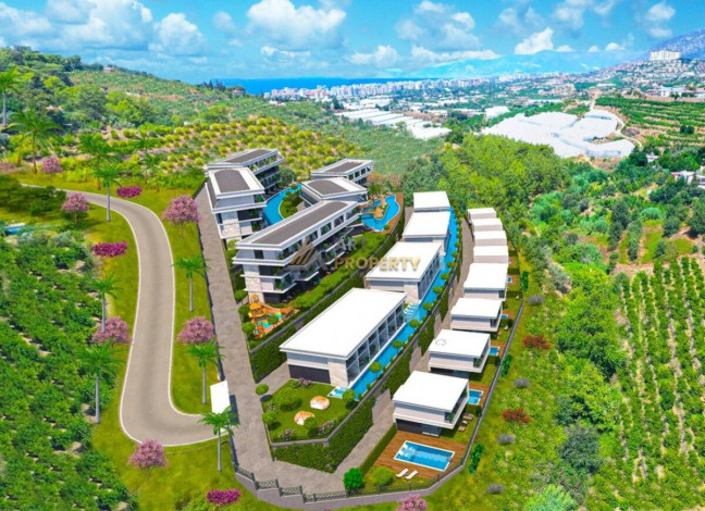 Элитный проект вилл в живописном престижном районе Каргыджак - Ракурс 5