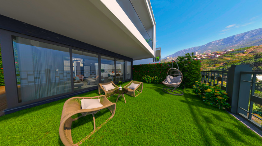 Элитный проект вилл в живописном престижном районе Каргыджак - Ракурс 8