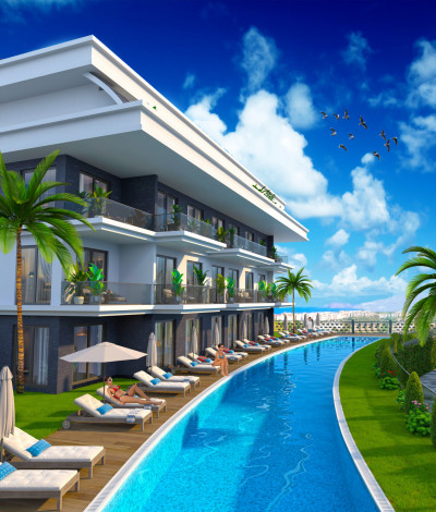 Элитный проект вилл в живописном престижном районе Каргыджак - Ракурс 16