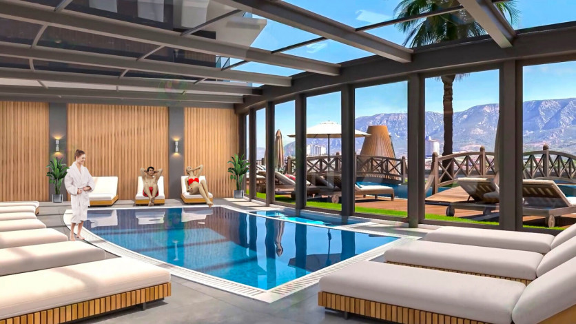 Элитный проект вилл в живописном престижном районе Каргыджак - Ракурс 30