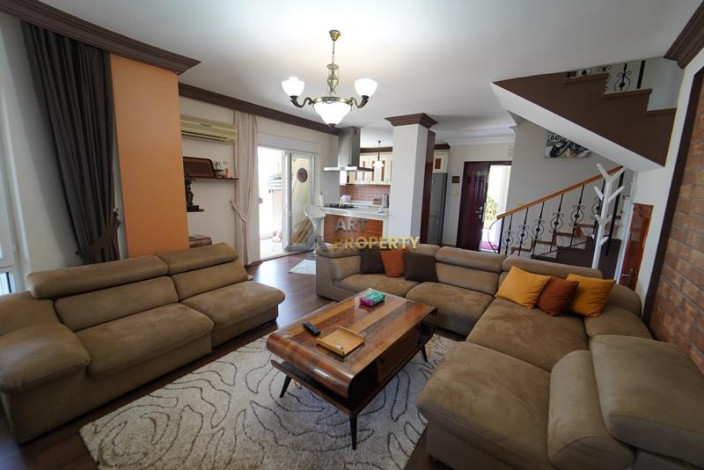 Уютная меблированная вилла 3+1, в Каргыджаке, Алания, 450 м2 - Ракурс 11