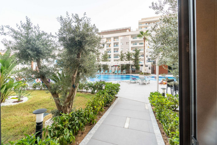 Квартира планировки 2+1, 95м2 в новом ЖК, район Махмутлар - Ракурс 25