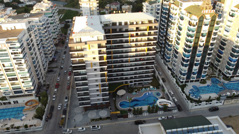 Квартира планировки 2+1, 95м2 в новом ЖК, район Махмутлар - Ракурс 52