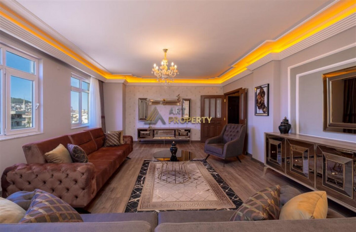 Роскошная квартира планировки 3+1, 155м2 в центре Алании - Ракурс 10