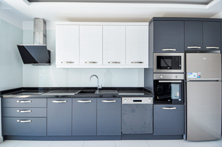 Двухуровневая квартира  планировки  2+1 в новом элитном комплексе в районе Каргыджак, Алания, 100  м2. - Ракурс 2