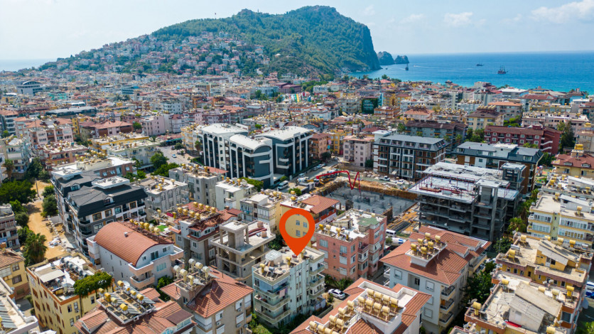 Апартаменты планировки 3+1, 130м2 в районе Клеопатры - Ракурс 23