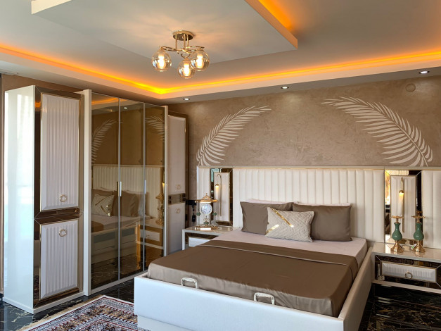 Роскошная вилла на первой береговой линии в районе Конаклы! 230м2 - Ракурс 14