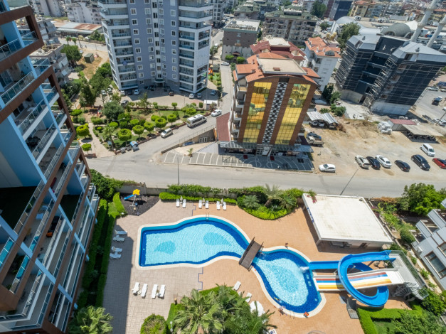 Апартаменты планировки 1+1, 2+1 3+1, 4+1 в районе Джикджилли - Ракурс 6