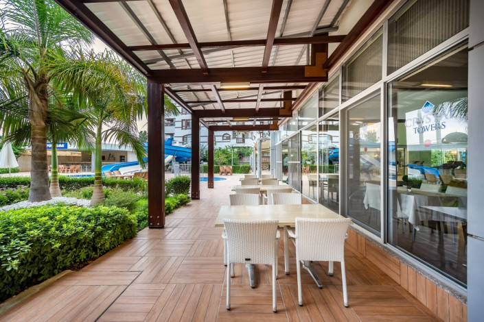 Апартаменты планировки 1+1, 2+1 3+1, 4+1 в районе Джикджилли - Ракурс 28