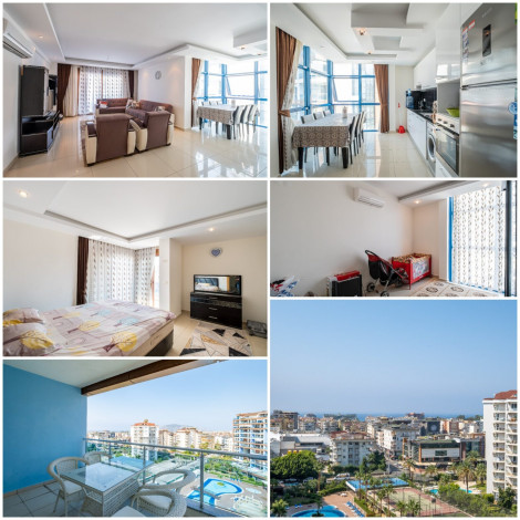 Апартаменты планировки 2+1 с видом на море, район Джикджилли - Ракурс 12