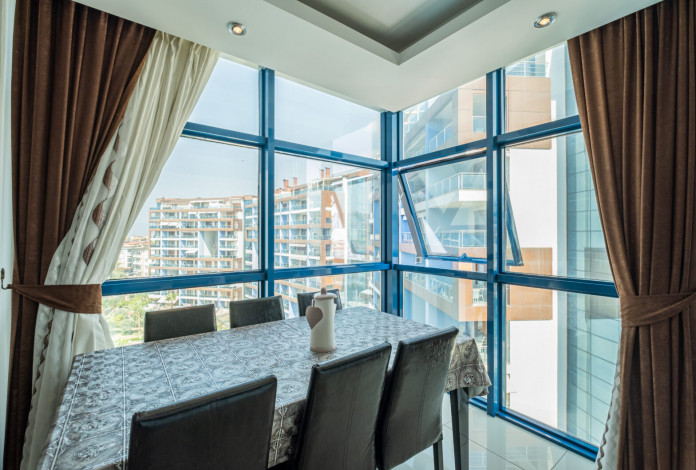 Апартаменты планировки 2+1 с видом на море, район Джикджилли - Ракурс 27