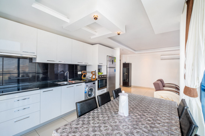 Апартаменты планировки 2+1 с видом на море, район Джикджилли - Ракурс 28