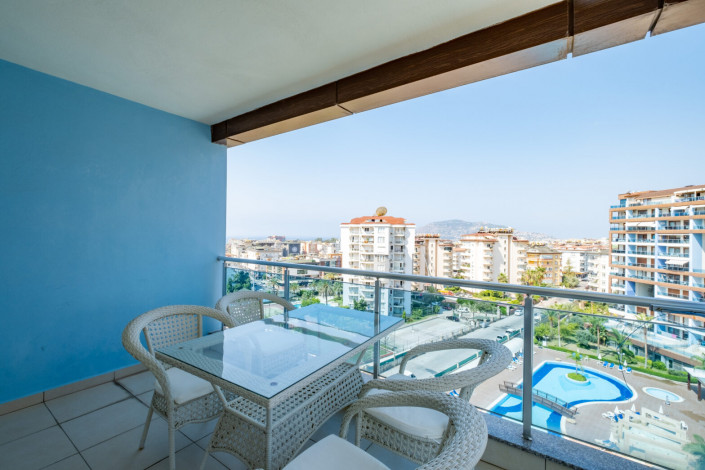 Апартаменты планировки 2+1 с видом на море, район Джикджилли - Ракурс 30