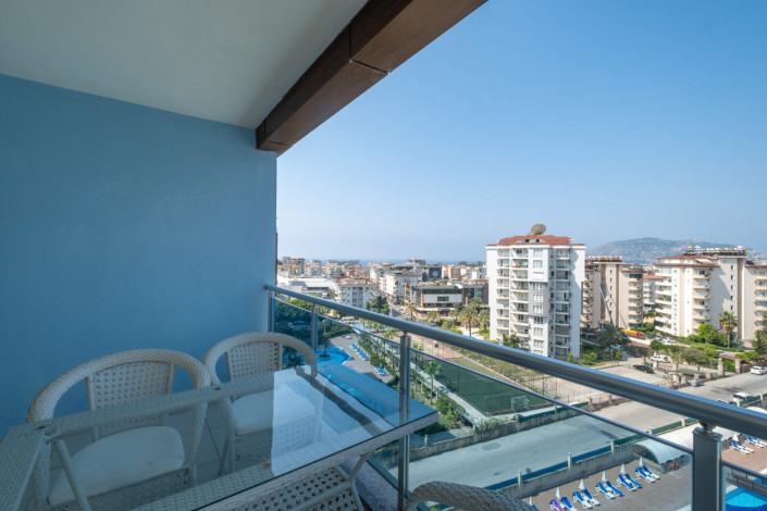 Апартаменты планировки 2+1 с видом на море, район Джикджилли - Ракурс 31