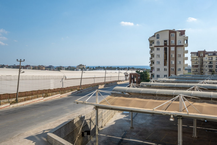 Меблированная квартира планировки 1+1, 65м2 с видом на море, Авсаллар - Ракурс 11