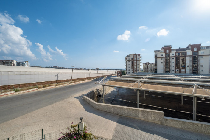 Меблированная квартира планировки 1+1, 65м2 с видом на море, Авсаллар - Ракурс 13