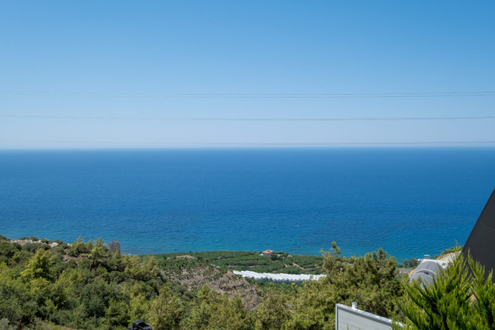 Трехэтажная вилла планировки 3+1, 370м2 в районе Каргыджак - Ракурс 25