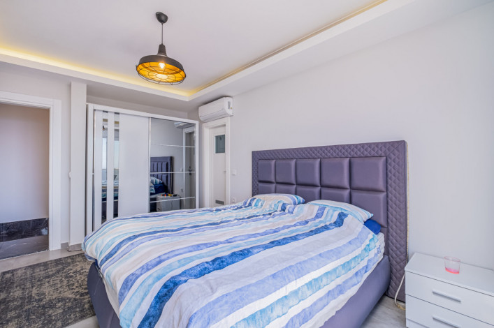 Трехэтажная вилла планировки 3+1, 370м2 в районе Каргыджак - Ракурс 30