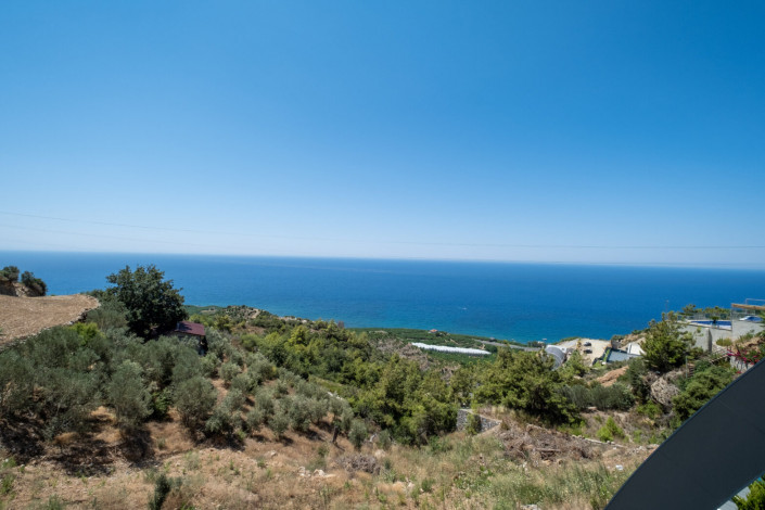 Трехэтажная вилла планировки 3+1, 370м2 в районе Каргыджак - Ракурс 33