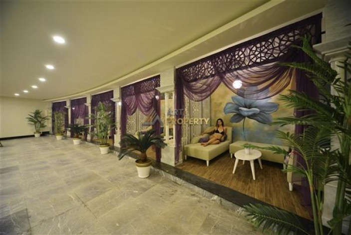 Апартаменты планировки 2+1 с видом на море в ЖК класса люкс, район Конаклы - Ракурс 3