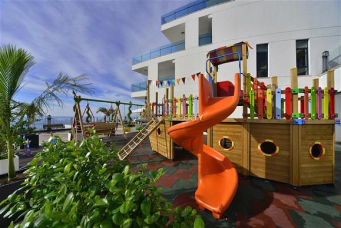 Апартаменты планировки 2+1 с видом на море в ЖК класса люкс, район Конаклы - Ракурс 11