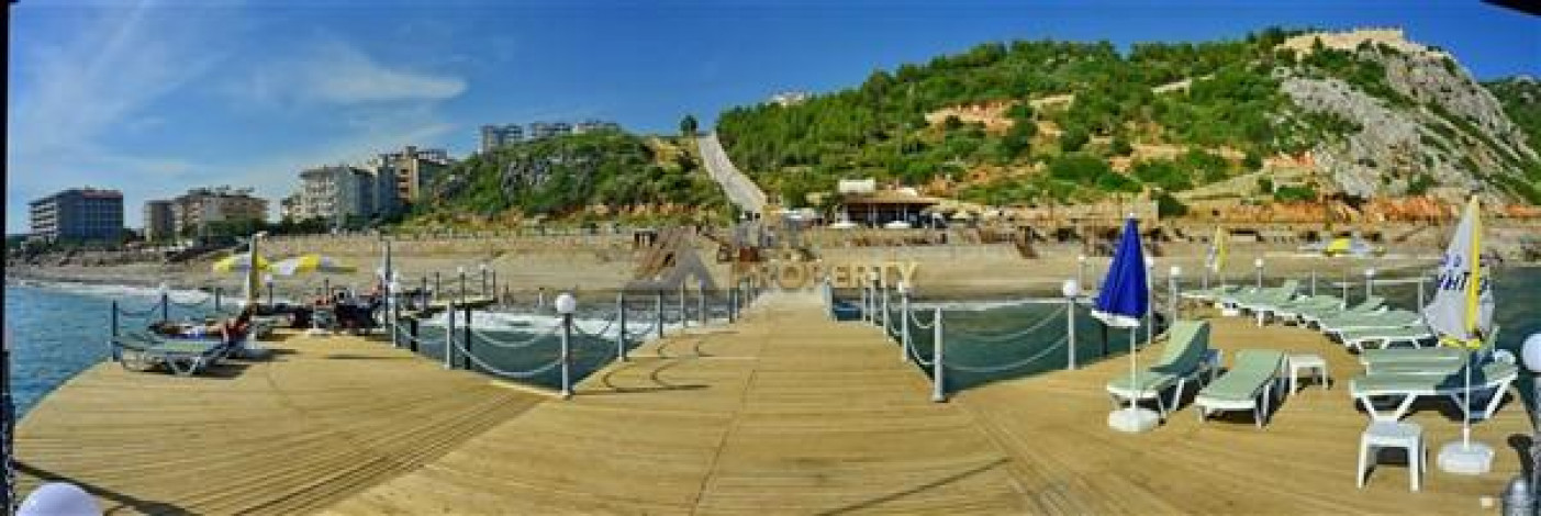 Апартаменты планировки 2+1 с видом на море в ЖК класса люкс, район Конаклы - Ракурс 22