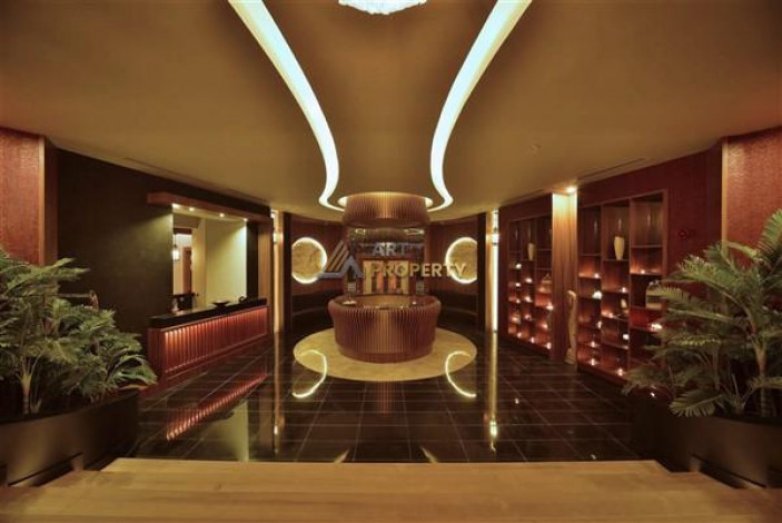 Апартаменты планировки 2+1 с видом на море в ЖК класса люкс, район Конаклы - Ракурс 25