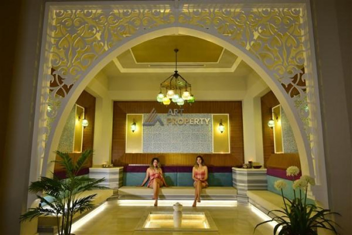 Апартаменты планировки 2+1 с видом на море в ЖК класса люкс, район Конаклы - Ракурс 31