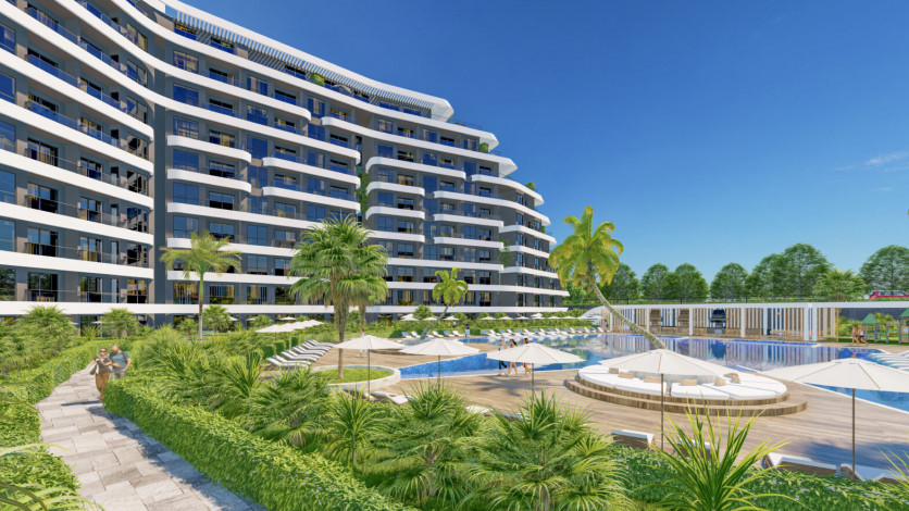 Роскошный проект на Анталийском побережье - Ракурс 3