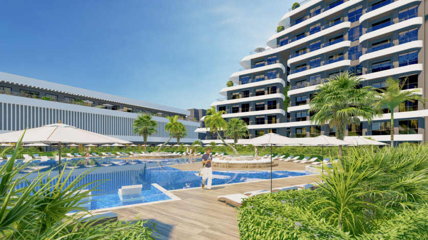 Роскошный проект на Анталийском побережье - Ракурс 8