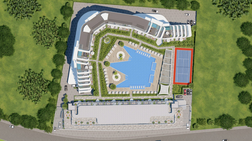 Роскошный проект на Анталийском побережье - Ракурс 9