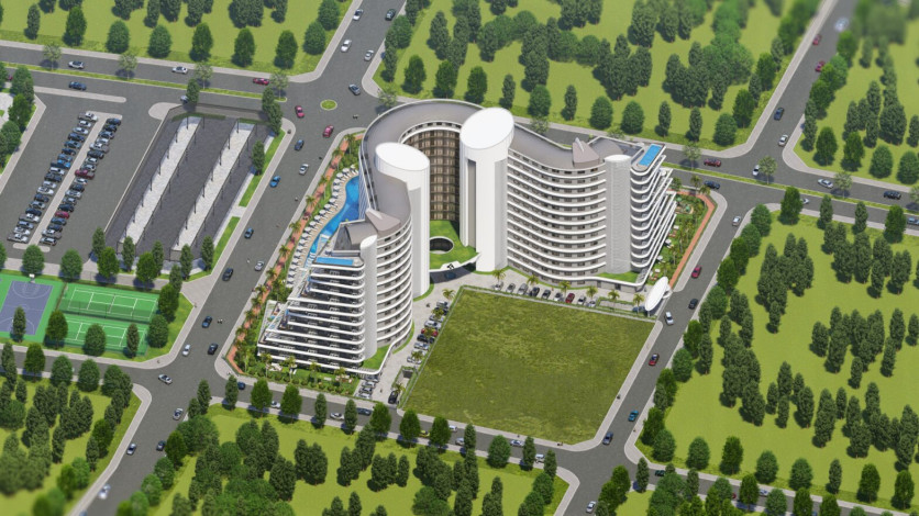 Новый жилой комплекс в городе Анталья - Ракурс 7