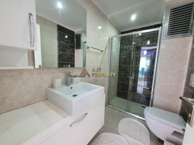 Просторная квартира планировки 2+1  у моря в районе Каргыджак, Алания, 110 кв.м. - Ракурс 14