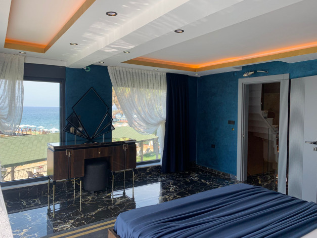 Роскошная вилла на первой береговой линии в районе Конаклы! 230м2 - Ракурс 18