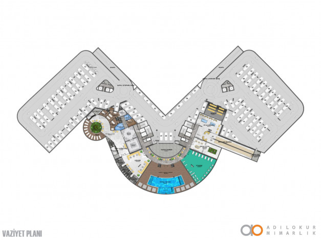 Новый жилой комплекс в городе Анталья - Ракурс 66