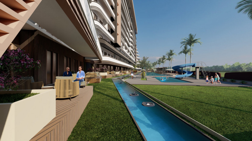 Шикарная резиденция в Алтытнташе, рассрочка на 12 месяцев. Квартиры готовы к проживанию. - Ракурс 5